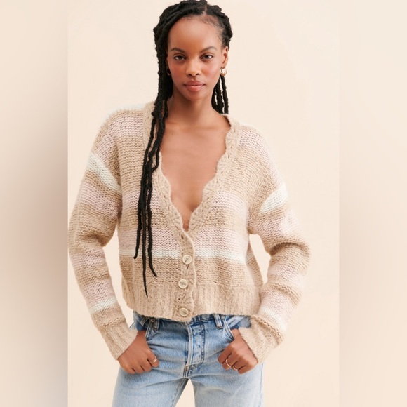 Free People Fine Time Cardigan - Picture 2 of 11